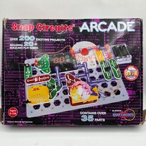 Elenco Snap Circuits Arcade Electronics Discovery Kit +‎ Extra Pieces SCA-200